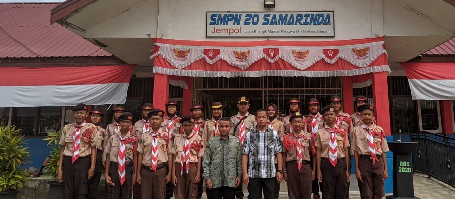 Sambutan Kepala SMPN 20 Samarinda